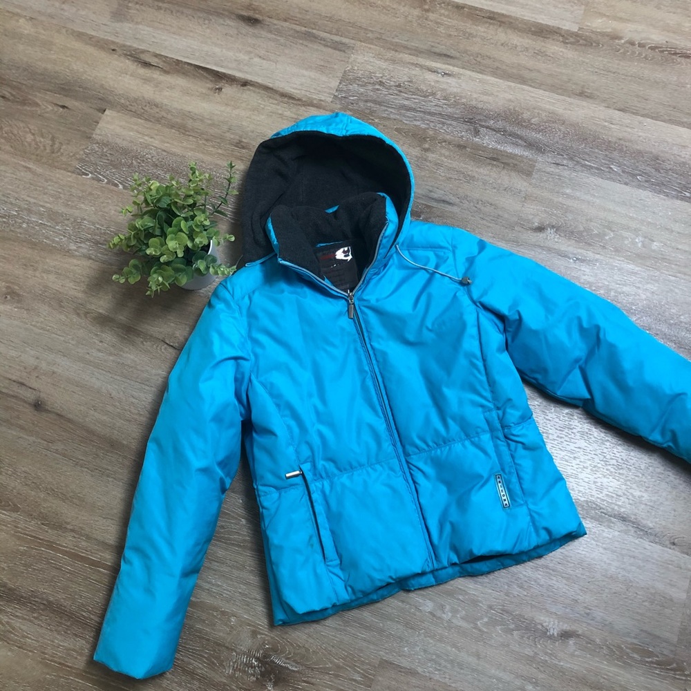 Arizona Woman’s Blue Winter Jacket Size Medium